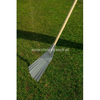 TŁUMICA METALOWA ZE STYLEM DREWNIANYM